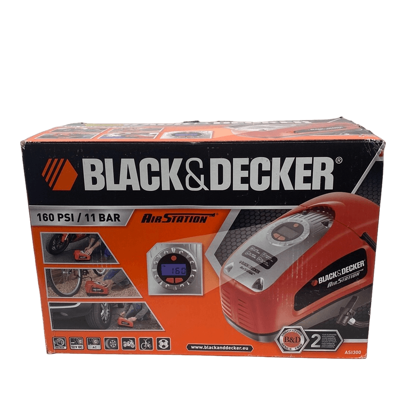 BLACK  DECKER ASI300-QS Compressor - 11 Bar