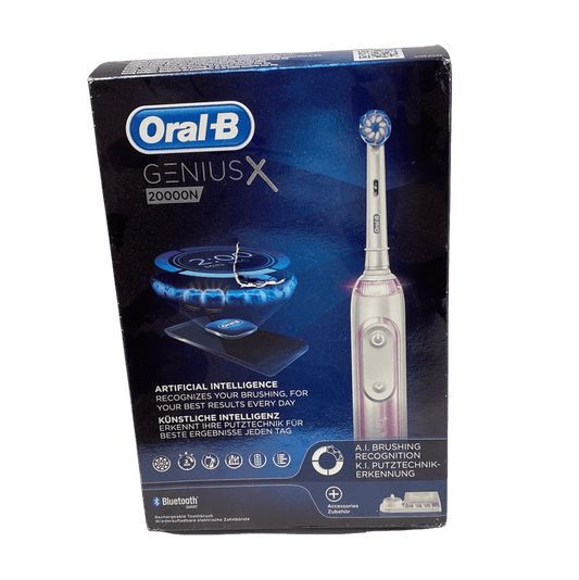 Oral-B Genius X 20000N Elektrische Tandenborstel Roze Powered By Braun