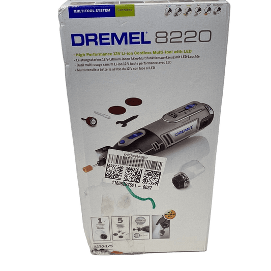 Dremel 8220 Multitool - Roterend - Inclusief 5 accessoires en lader
