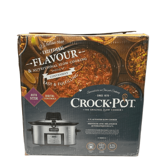 Crock-Pot CSC012 Slow-cooker met iStir Automatische roerfunctie
