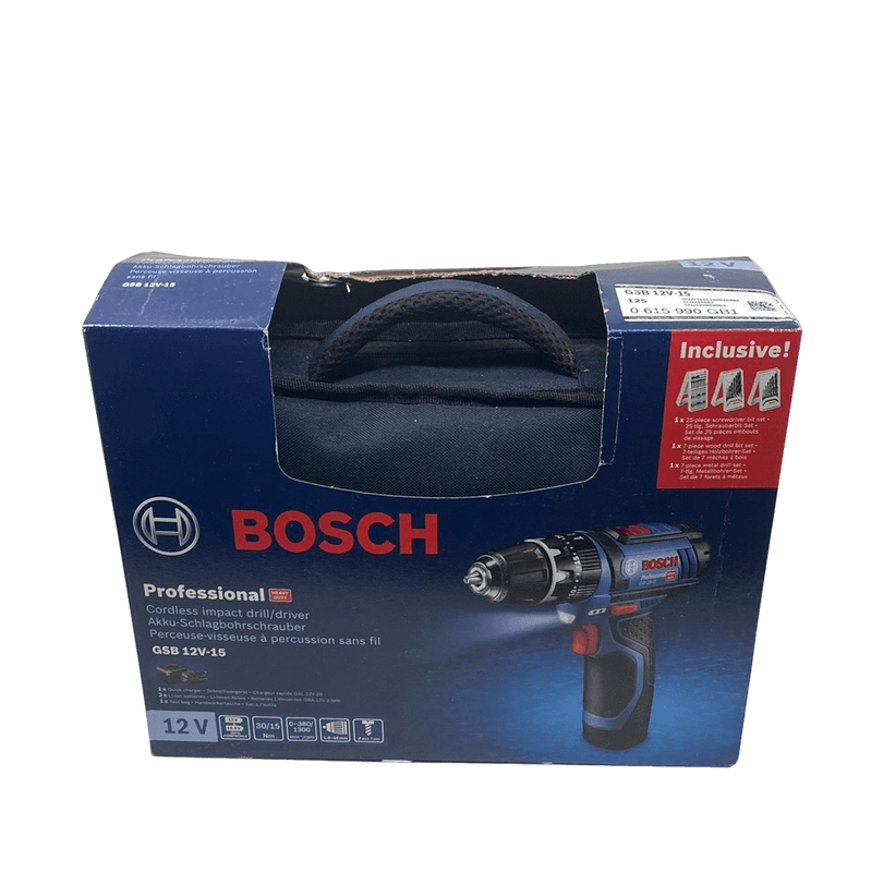 Bosch Professional GSB 12 V  15 V - Accu Slagboorschroevendraaier