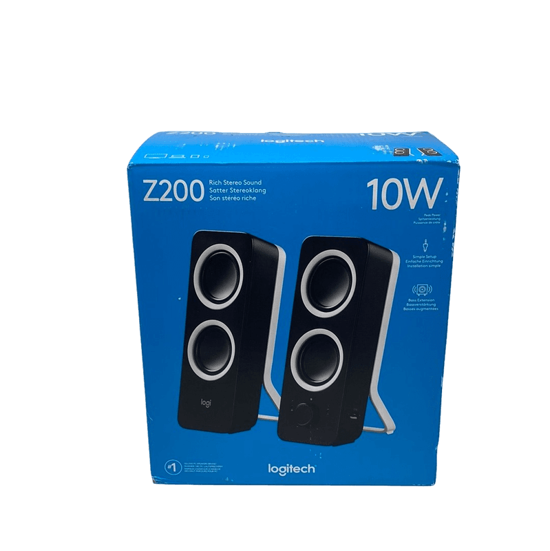 Logitech Z200 - Multimedia Speakers - Zwart