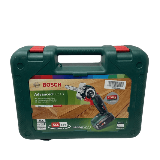 Bosch AdvancedCut 18 Microkettingzaag - Met 1 x 18 V accu en lader