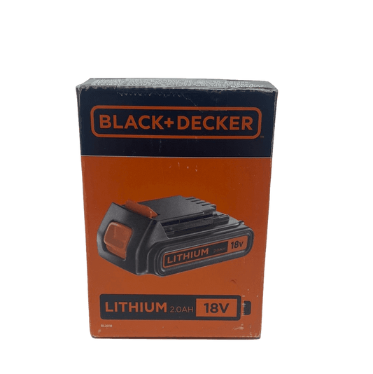 Black Decker BL2018-XJ Lithium-Ion Batterij 18V 20Ah ZwartOranje