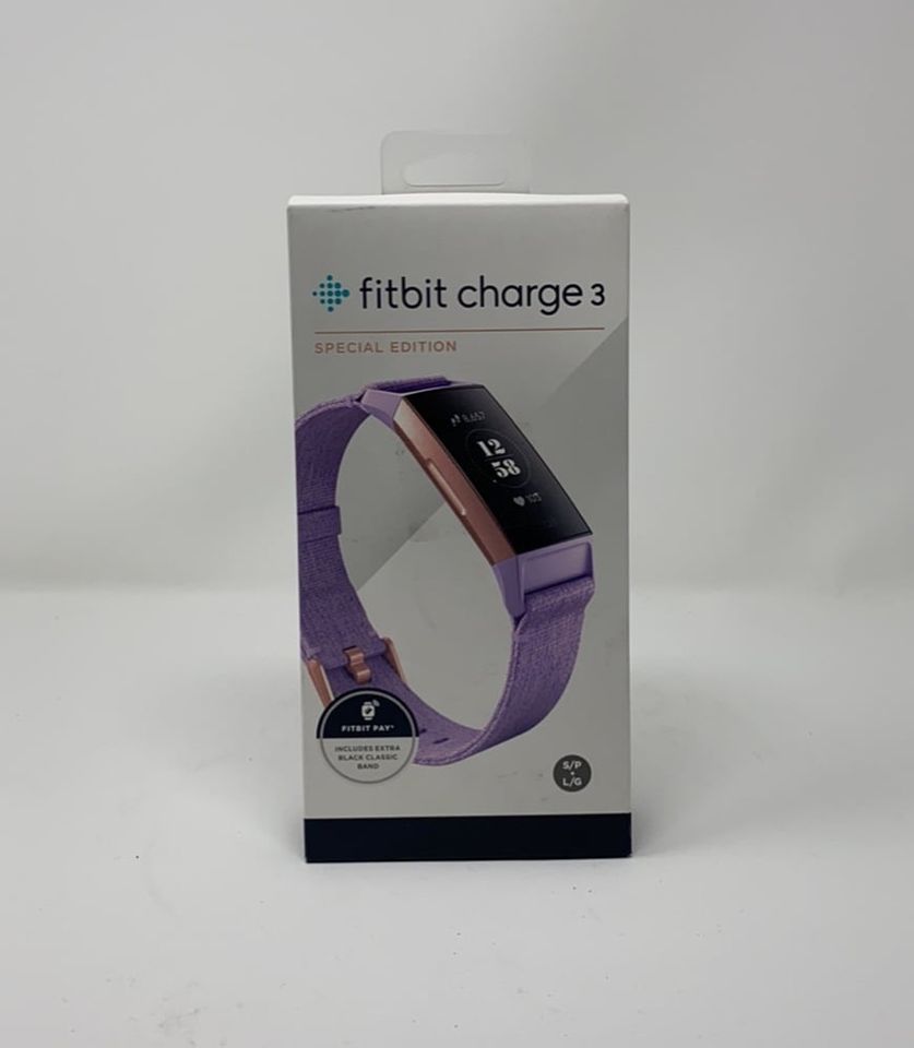 Fitbit Charge 3 Special Edition - Activity tracker - Lavender